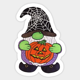 Halloween Gnome Sticker